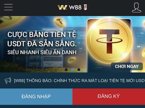 W88 đăng ký tài khoản