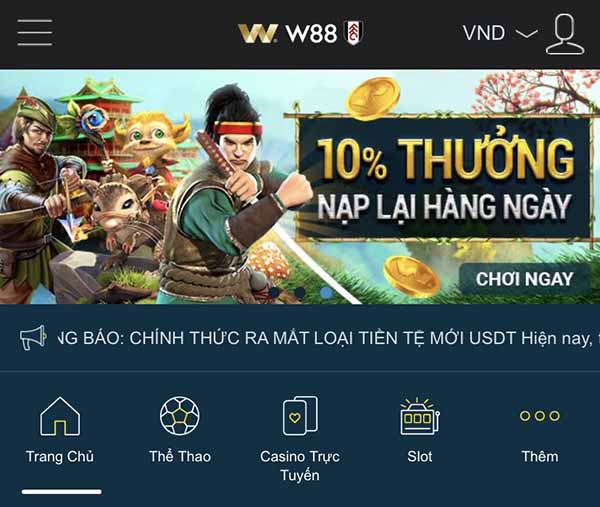 Hướng dẫn rút tiền từ W88 chi tiết