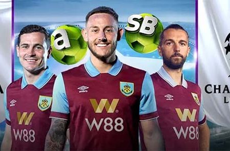 Thông tin hợp tác giữa W88 và Burnley F.C